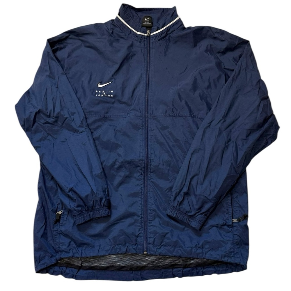 Nike Men's‎ Navy Windbreaker Jacket -  XL